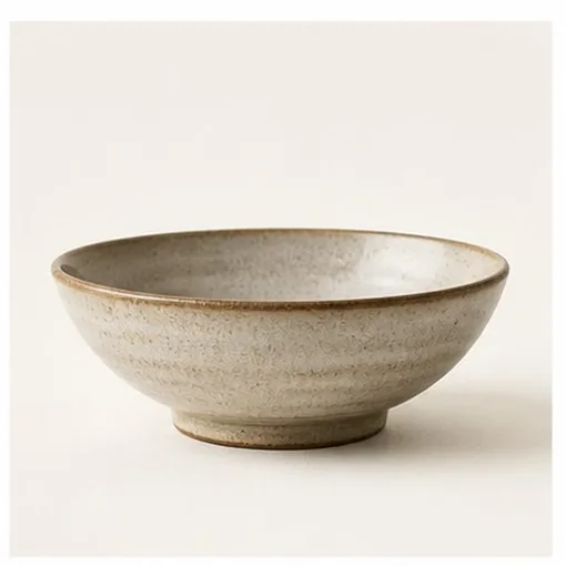 Deep Noodle Bowl — Ash Glaze